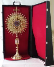 Ornate French Antique Gothic Monstrance